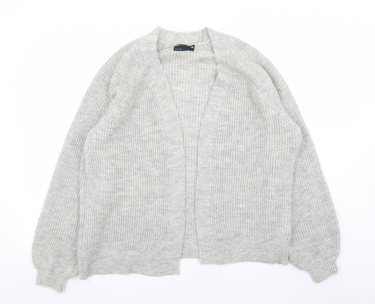 Womens UK Size 10 ASOS Design Grey Cardigan Jumper