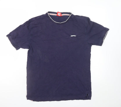 Mens UK Size M Slazenger Blue  T-Shirt