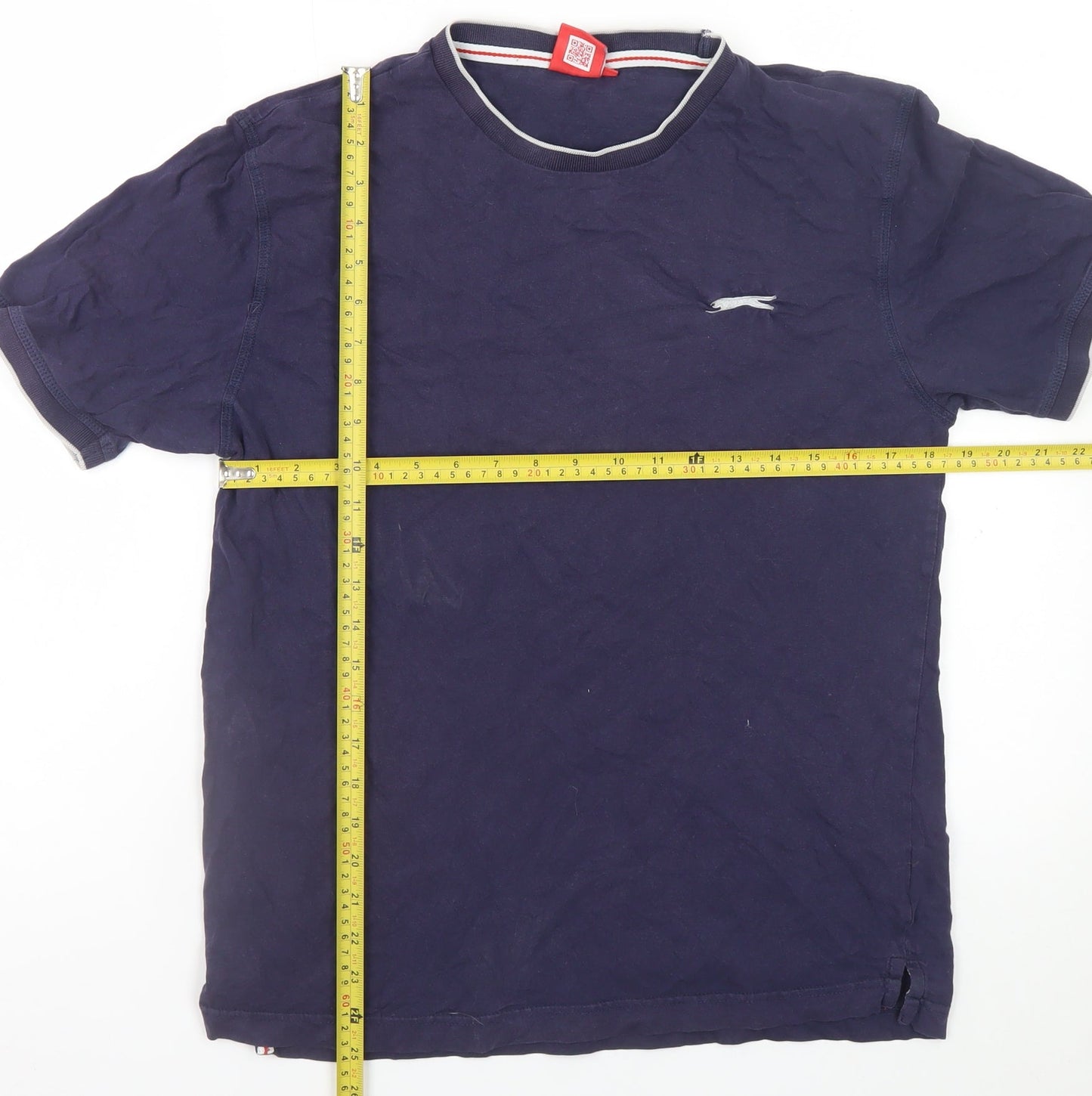 Mens UK Size M Slazenger Blue  T-Shirt