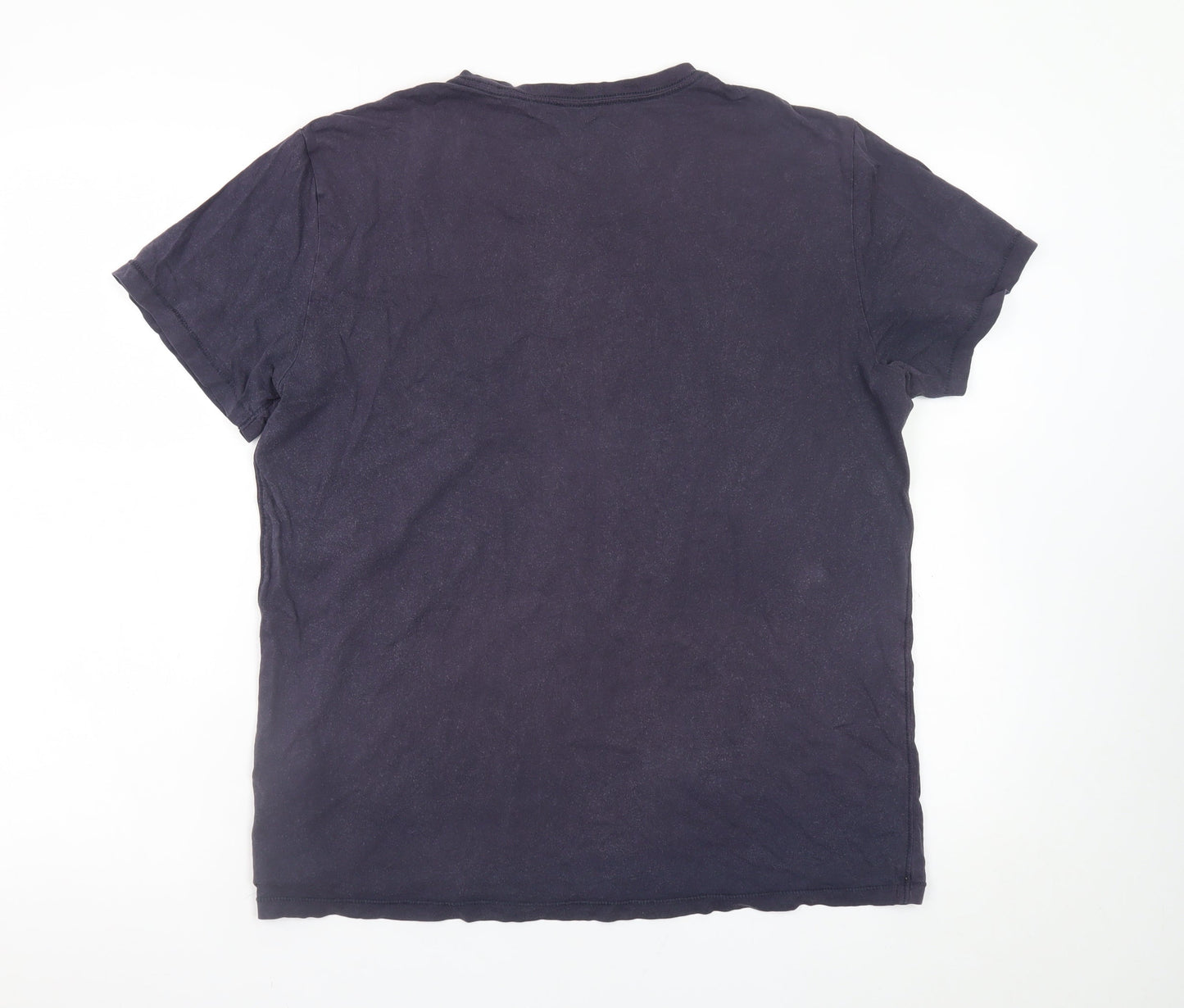 GAP Men's Black Logo Cotton Crew Neck Short Sleeve T-Shirt Size M