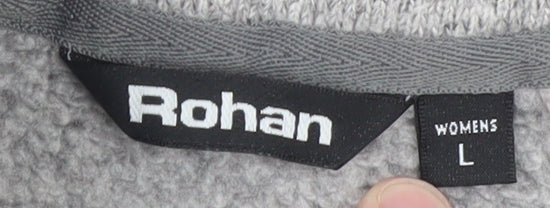 Womens UK Size L Rohan Grey Pullover Sweatshirt