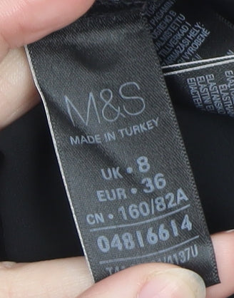 Womens UK Size 8 Marks and Spencer A-Line Dress