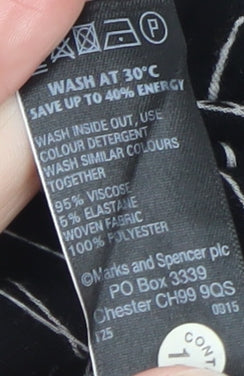 Womens UK Size 8 Marks and Spencer A-Line Dress