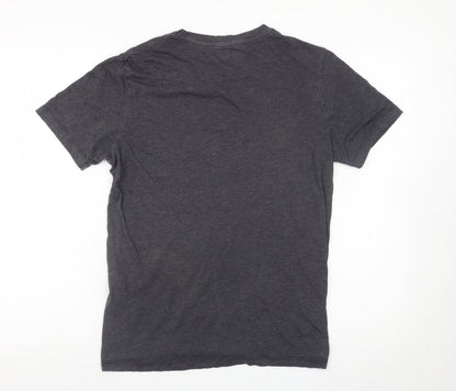 Mens UK Size S JACK & JONES Grey  T-Shirt