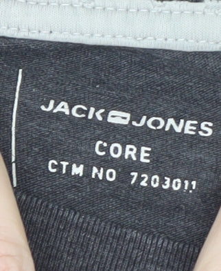 Mens UK Size S JACK & JONES Grey  T-Shirt
