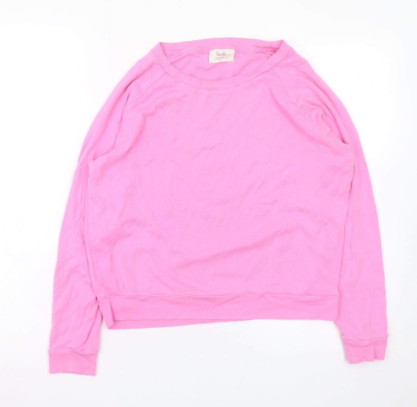 Womens UK Size XS Hush Pink Pullover Sweatshirt