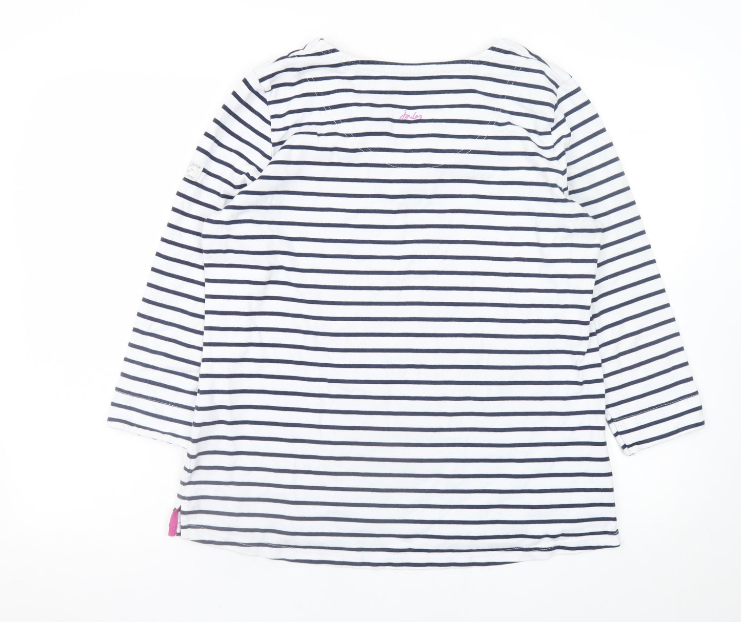 Womens UK Size 16 Joules White Pullover Sweatshirt