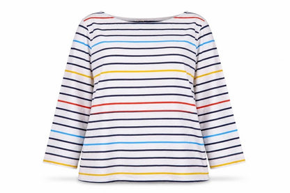 Womens UK Size L Woolovers Multicoloured Basic T-Shirt