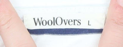 Womens UK Size L Woolovers Multicoloured Basic T-Shirt