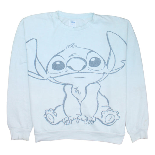 Womens UK Size L Primark Blue Pullover Sweatshirt