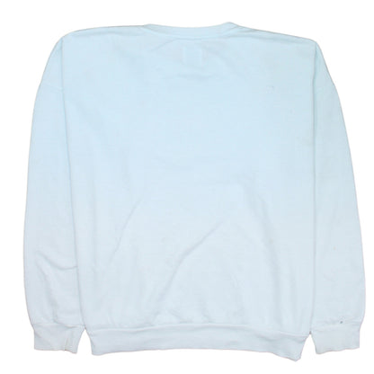Womens UK Size L Primark Blue Pullover Sweatshirt