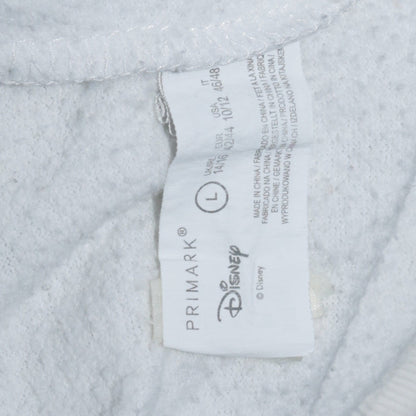 Womens UK Size L Primark Blue Pullover Sweatshirt