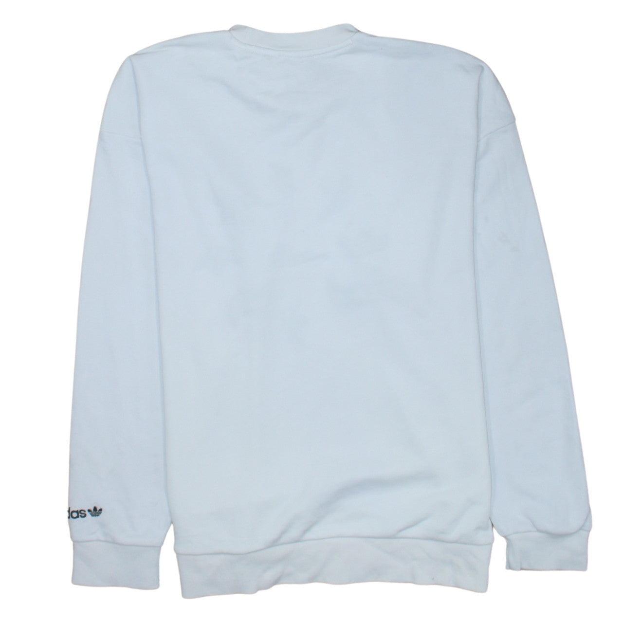 Womens UK Size 10 adidas White Pullover Sweatshirt