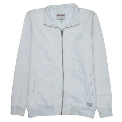 Unisex Adults UK Size 16 Quiksilver Grey Gym & Training Casual Walking Jacket