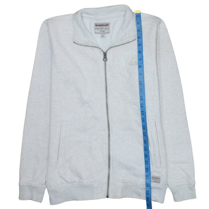 Unisex Adults UK Size 16 Quiksilver Grey Gym & Training Casual Walking Jacket