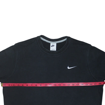 Mens UK Size L Nike Black Pullover Sweatshirt