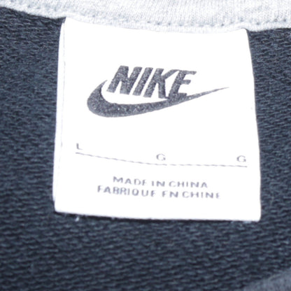 Mens UK Size L Nike Black Pullover Sweatshirt