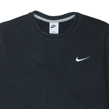 Mens UK Size L Nike Black Pullover Sweatshirt