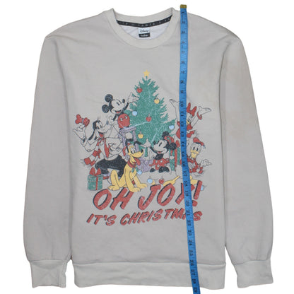 Womens UK Size 12-14 Disney at George Beige Pullover Sweatshirt