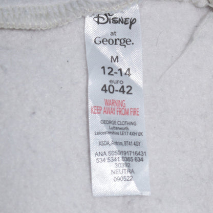 Womens UK Size 12-14 Disney at George Beige Pullover Sweatshirt