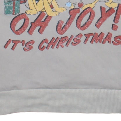 Womens UK Size 12-14 Disney at George Beige Pullover Sweatshirt