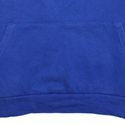 Under Armour Boys Blue Pullover Hoodie XL (158) Fleece Logo Sportswear