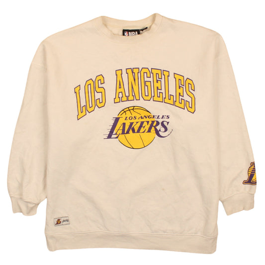Womens UK Size M NBA Beige Pullover Sweatshirt