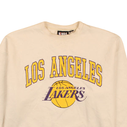 Womens UK Size M NBA Beige Pullover Sweatshirt