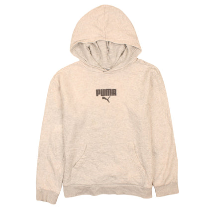 Boys UK Size 16 Years PUMA Beige Pullover Hoodie