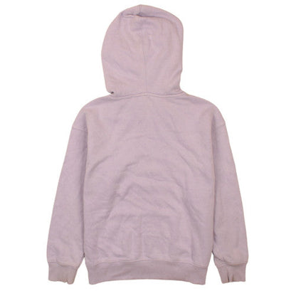 Champion Girls Purple Hooded Pullover Sweatshirt L Fleece Lined Casual