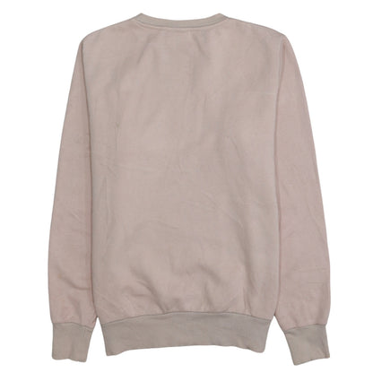 Womens UK Size S FILA Beige Pullover Sweatshirt