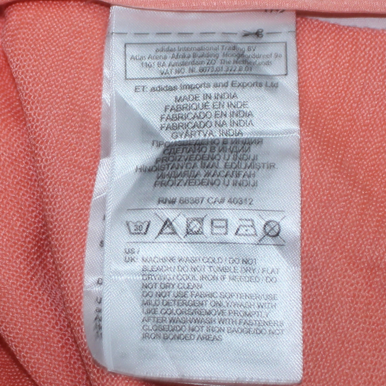 Womens UK Size M adidas Pink Running & Jogging Gym & Training Jacket