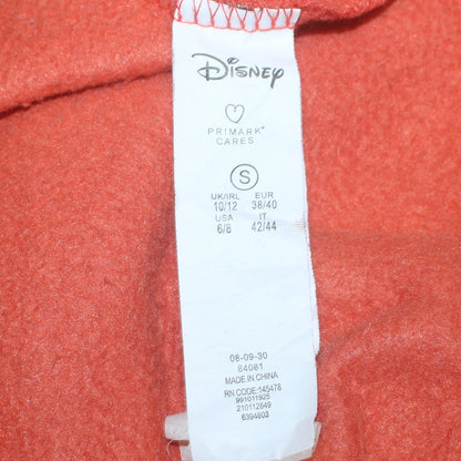 Disney Women Orange Mickey Mouse Jumper Dress Size S Hoodie Style