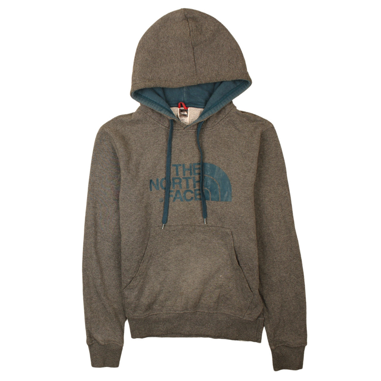 Mens UK Size XS The North Face Grey Pullover Hoodie