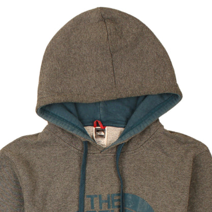 Mens UK Size XS The North Face Grey Pullover Hoodie