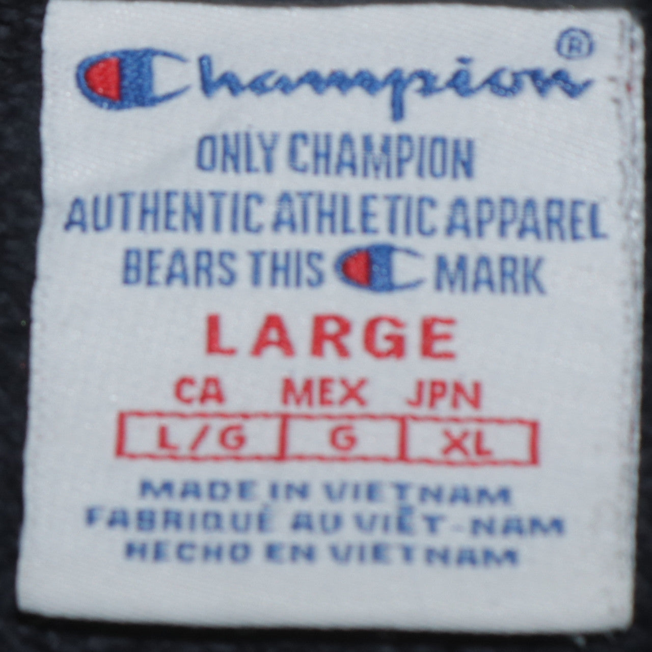 Womens UK Size L Champion Blue Pullover Sweatshirt