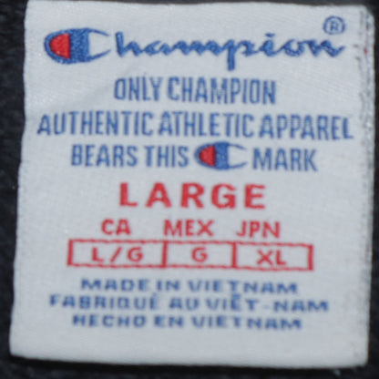 Womens UK Size L Champion Blue Pullover Sweatshirt
