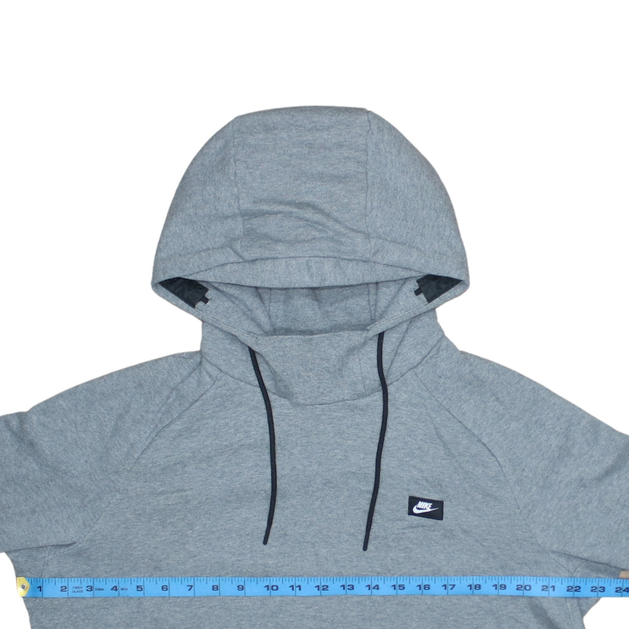 Mens UK Size L Nike Grey Pullover Hoodie