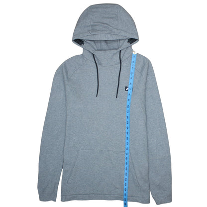 Mens UK Size L Nike Grey Pullover Hoodie
