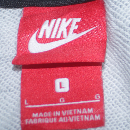 Mens UK Size L Nike Grey Pullover Hoodie
