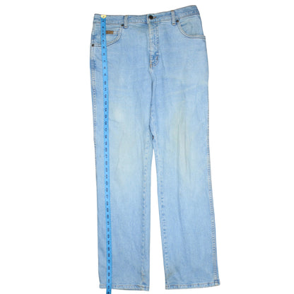 Mens UK Size 33 Wrangler Regular Fit Straight Jeans
