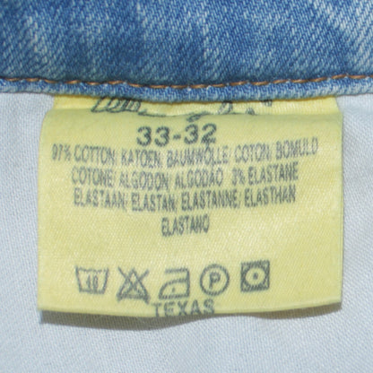 Mens UK Size 33 Wrangler Regular Fit Straight Jeans