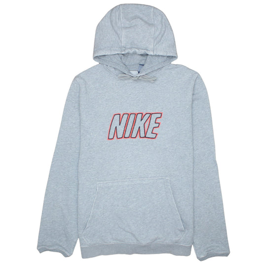 Mens UK Size L Nike Grey Pullover Hoodie