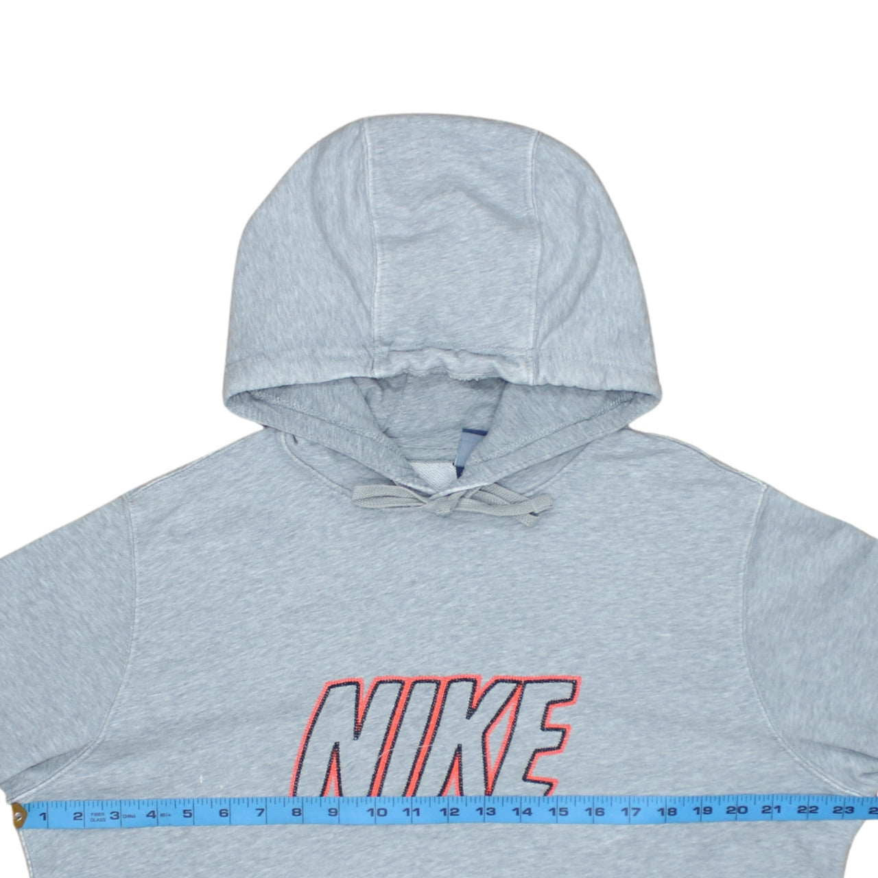 Mens UK Size L Nike Grey Pullover Hoodie