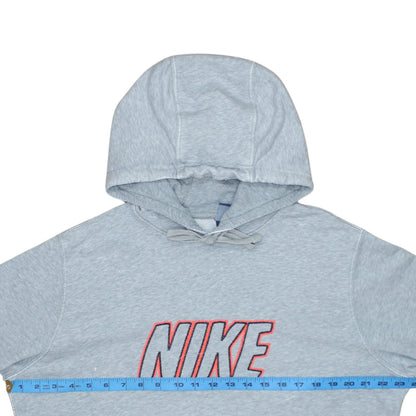 Mens UK Size L Nike Grey Pullover Hoodie