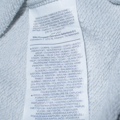 Mens UK Size L Nike Grey Pullover Hoodie