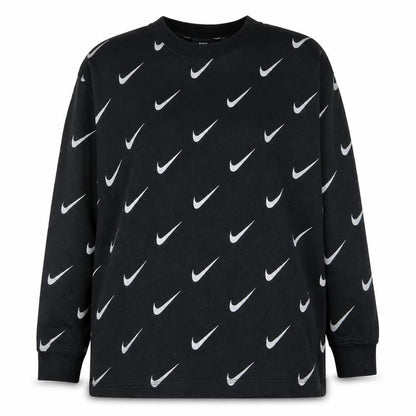 Womens UK Size S Nike Black Pullover Sweatshirt