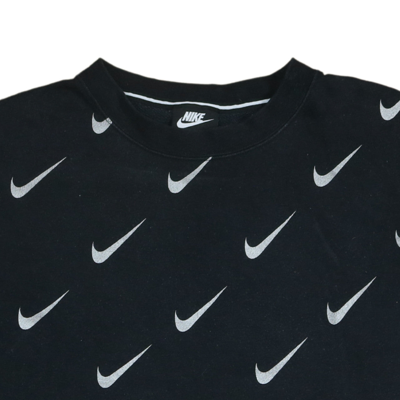 Womens UK Size S Nike Black Pullover Sweatshirt
