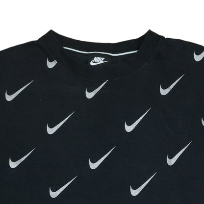 Womens UK Size S Nike Black Pullover Sweatshirt