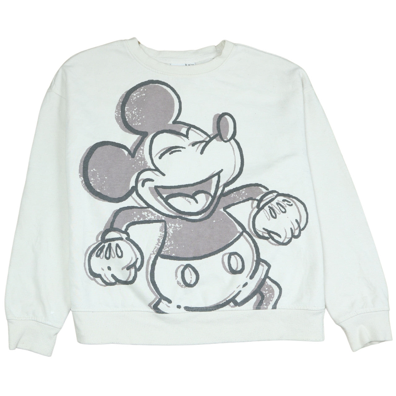 Womens UK Size S Disney White Pullover Sweatshirt